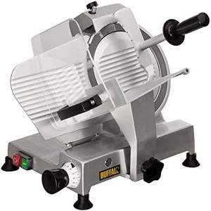 Buffalo Meat Slicer 250mm Food Electric Blade Cutter Commercial Restaurant