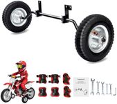 TEEMOO Dirt Bike Training Wheels 50cc, For Honda CRF50 CRF50F XR50 Z50 Z50R, Yamaha PW50 PW80 TTR50, etc, Training Wheels Compatible with All Kinds of 50cc Dirt Bike