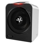 Vornado Velocity 5 Whole Room Space Heater with Auto Climate Control, Timer, and Safety Features, White, Large