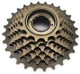 ZIGLY Steel 21 Speed 7 Speed Bike Freewheel 14-28 T Cassette Road Bike Flywheel (Silver)