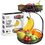2 Tier Fruit Basket, Fruit Bowl For