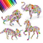 Craft Set for Children aged 5 - 11 Years, 3D Puzzle for Children, Craft Set for Boys and Girls, Children’s Birthday Gift, Toy