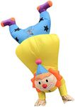 EEkiiqi Inflatable Clown Costume Fancy Adult Costume for Halloween Costume/Christmas Party (Clown Costume)