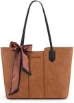 Montana West Tote Bag for Women Top Handle Satchel Purse Oversized Shoulder Handbag Hobo Bags Brown MWC-323BR