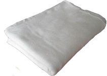 Yoga United Undyed Natural 100% Cotton Yoga Blanket for Restorative, Meditation, Home