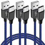 SCOVEE 3-Pack 6ft USB C Cable Compa
