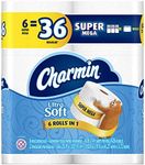 Charmin Ultra Soft Toilet Paper Super Mega Rolls, 6 Count