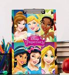 Princess Theme Exam Pads | 2 in 1 Clip Boards | Writing Pads with Whiteboard and Marker | Birthday Return Gifts for Kids