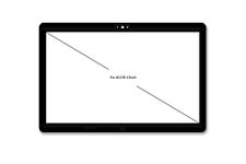 Willhom LCD Glass Cover Replacement for MacBook Pro 13" Unibody A1278 (Mid 2009-Mid 2012)