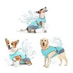 Dog Cooling Vest, Safe Dogs Coat for Summer Sun Protection Breathable Medium Dog Clothes Jacket with Adjustable Straps Light Weight for Walking Outdoor