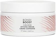 BONDIBOOST Curl Boss Hair Styling Cream - Lightweight Anti-Frizz Leave-In Formula for Defined, Soft, and Flexible Curls - 8.45fl oz