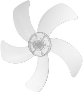 Universal Plastic 5 Leaves Fan Blade 16 inch Replacement Fan Blades Electric Fan Leaves Standing Fan Table Fanner General Accessories