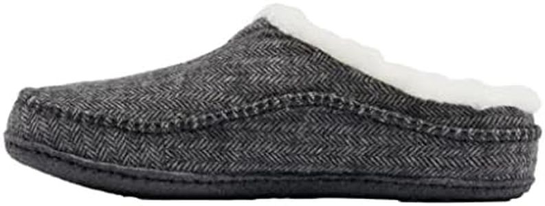 Sorel LANNER RIDGE Men's Slippers, Grey Grill X Black, 10 AU