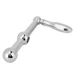 LANTRO JS D26 Ball Crank Table Handle, Milling Machine 3 Ball Crank Handle, Replace Handle for Bridgeport Milling Mill, 16mm Inner Hole Diameter