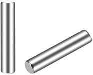 uxcell 2 x 10mm(Approx 5/64") Dowel Pin 304 Stainless Steel Wood Bunk Bed Dowel Pins Shelf Pegs Support Shelves 25Pcs