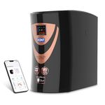 KENT Sterling IoT Under the Counter RO Water Purifier| RO+UV+UF+Alkaline+Copper+TDS Control | IoT Enabled | Fully Automatic On&OFF Operation | 6L |20 LP/Hr|Ideal For Borewell/Tanker/Municipal Water