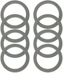 8 Pack Rubber Gaskets Replacement Seal for Oster Blender Replacement Parts Silicone O-Ring Repuesto de Licuadora Compatible with Oster and Osterizer Blender Blade Accessories