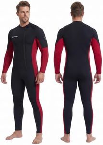 Owntop 5mm Wetsuit for Men, Warm & Flexible Full Body Neoprene Wet Suit
