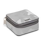 TUMI - Belden Jewelry Case - Women's Premium Leather Travel Accessories Organizer - For Earrings, Rings, Bracelets - Silver Camo