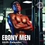 2025 Ebony Men Monthly Wall Calendar by Bright Day, 12 x 12 Inch