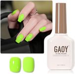 GAOY Neon Green Gel Nail Polish, 16