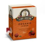 Henry Westons Organic Cider Case of 4 x 3 Litre Bag in Box, 6% ABV | Rich & Fruity Medium Dry with Honey Notes | Made Using Apples from our Organic Orchards | Vegan, Vegetarian & Gluten Free