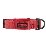 KONG Max HD Ultra Durable Neoprene Padded Dog Collar (Large, Red)