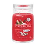 Yankee Candle Signature Scented Candle | Christmas Eve Large Jar Candle with Double Wicks | Soy Wax Blend Long Burning Candle | Perfect Gifts for Women