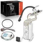 A-Premium Electric Fuel Pump Module Assembly with Sending Unit Compatible with Ford F-150 F-250 F-350 1990-1997, F-250 HD 1997, 4.9L 5.0L 5.8L, with 18 Gallons Tank, Steel Tank, Replace# F6TZ9A407CA