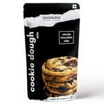 COCOSUTRA Cookie Dough Mix Chunky Chocolate | 100% Natural & Vegan | 3 Easy Steps for Perfect Cookies - Whisk, Scoop & Bake - 220 g