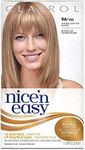 Clairol Nice'n Easy Liquid Permanent Hair Dye, 9A/102 Natural Light Ash Blonde Hair Color, 1 Count