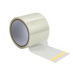 SAVITA RV Awning Repair Tape, 39ft x 3.1in Clear Fiberglass Filament Tape Patch Tape Waterproof Tear Resistant Awning Repair Tape for RV Awnings Tents Boat Covers