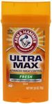 Arm & Hammer Ultra Max Invisible Solid Antiperspirant Deodorant, Fresh, 2.6 Oz