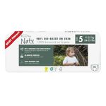 Eco by Naty Eco-Friendly Baby Nappies - 100% Plant-Based Materials on Skin, Soft, for Sensitive Skin & Super Absorbent (Size 5, 80 Count)