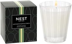 NEST Fragrances Santorini Olive & Citron Scented, Classic Candle 8.1 oz