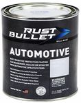 Rust Bullet RBA53 Automotive Rust Inhibitor Paint, 1 Quart Metal Can, Metallic Gray
