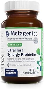 Metagenics UltraFlora® Synergy – Daily Probiotic – Immune Health & Digestive Support - Prebiotic* | 67 Servings