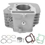 140cc Cylinder,140cc Dirt Bike Head,Cylinder Head and Cylinder Head,Engine Cylinder 56mm 2.2in Piston Gasket Fit for YX 140cc Pit Dirt Bike 1P56FMJ