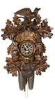 Trenkle Cuckoo Clock Hunting clock, 8 day running time, walnut