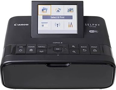 Canon Selphy CP1300 Black, Compact Photo Printer