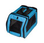 Pet Gear Signature Pet Car Seat & Carrier for Cats and Dogs up to 20-pounds, Aqua