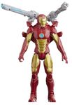 MARVEL Avengers Titan Hero Series Blast Gear Iron Man Action Figure, 12-inch Toy, with Launcher, 2 Accessories and Projectile, Ages 4 and Up