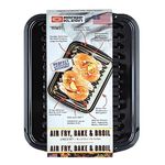 Range Kleen BP102X 2 Piece Heavy Duty Porcelain Air Fry, Bake and Broiler Pan