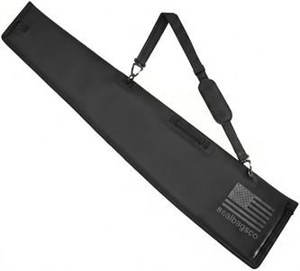 SealBags Waterproof Shotgun Case, IP67 Zipper Padded Gun Bag for Bird and Waterfowl Hunting, 53"x12"