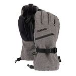 Burton Men's Gore Gloves, Gray Heather, XS UK