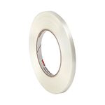 TapeCase 1139 0.25" X 60yd (PK-2) Clear Polyester Film/Glass Filament 3M Reinforced Electrical Tape 1139