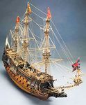 Mantua Models Sergal Sovereign of the Seas 1:78 Scale Wooden Model Ship Kit