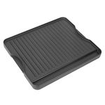 Outspark 16 inch Reversible Two Sided Durable cast Iron Grill/Griddle for All Camp Chef 14" and 16" Stoves, 1 Pack