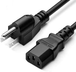 6FT AC Power Cord Cable Compatible with Marshall Fender AMP Amplifier Guitar 18AWG