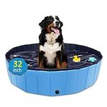 CACSPS Foldable Dog Pool, 32" x 8" 